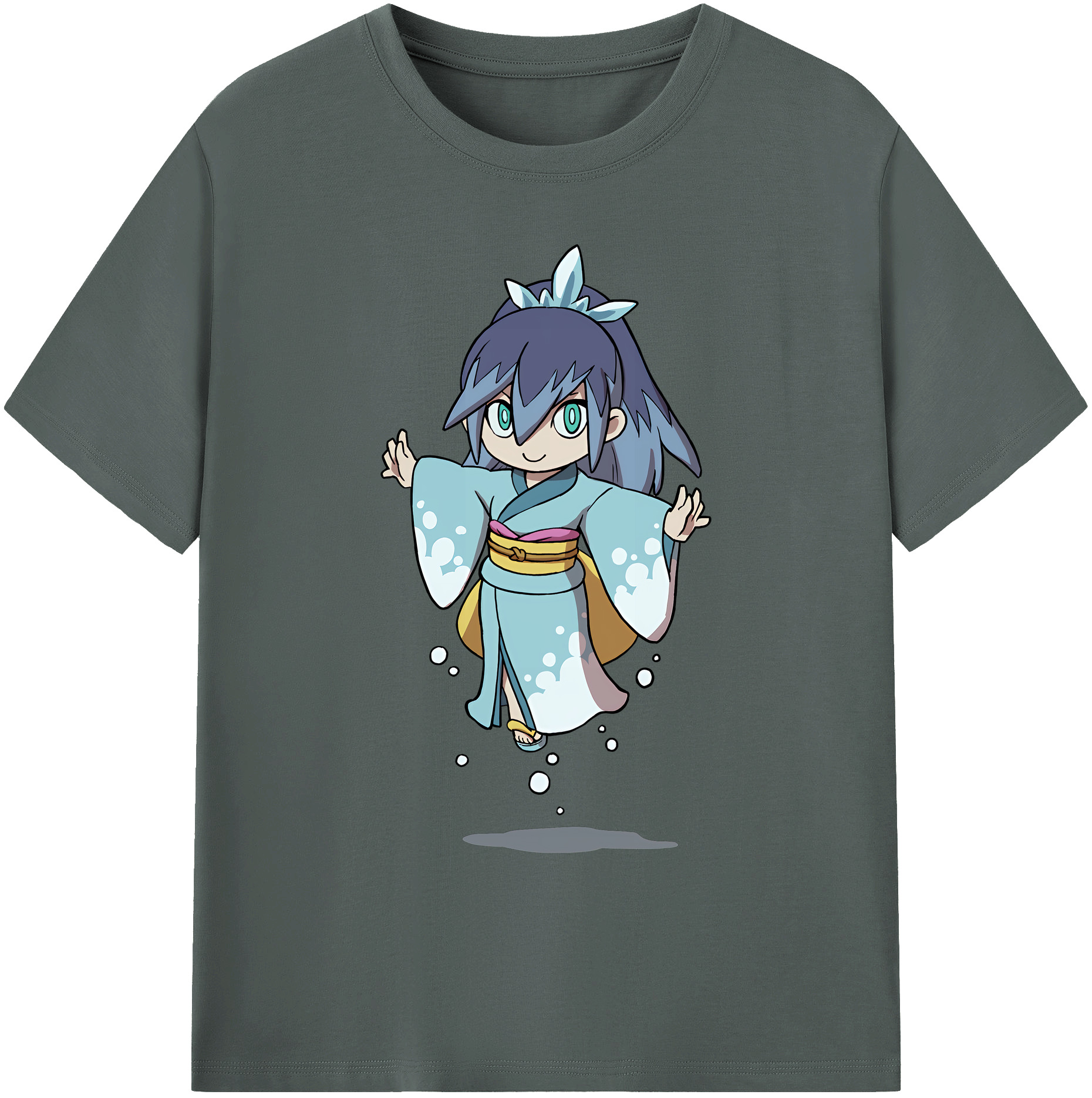 （画像用） 妖怪ウォッチ Yo-kai Watch 綿100％ メンズ半袖Tシャツ｜肌触りやわらか＆通気性